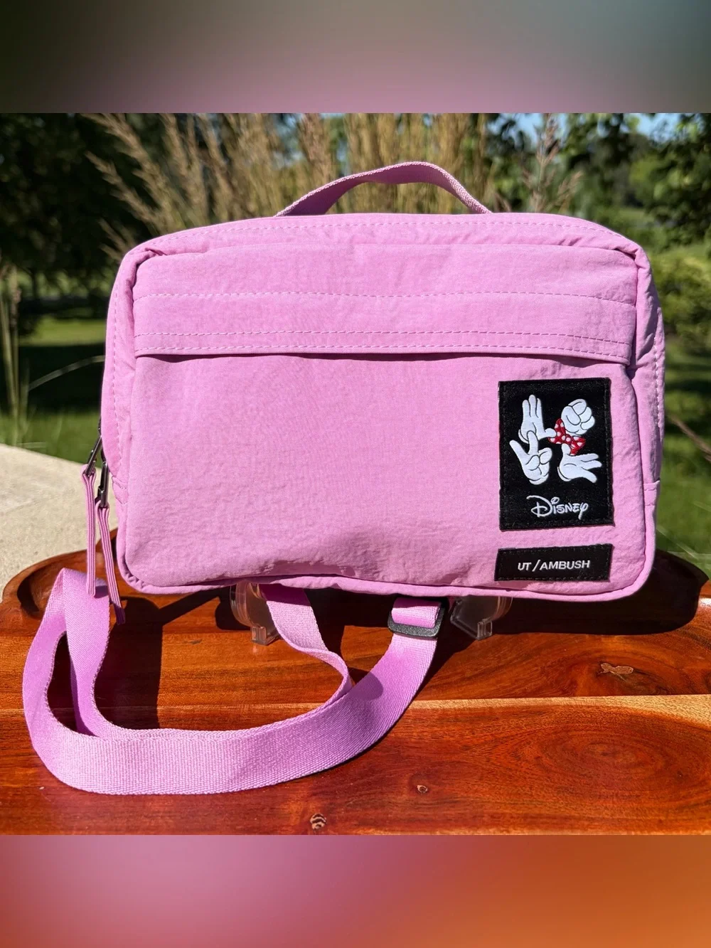 Disney LOVE Minnie Mouse UNIQLO Ambush Crossbody NWOT - Picture 14 of 14